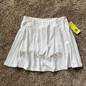 ALL IN MOTION white tennis skirt pleats
